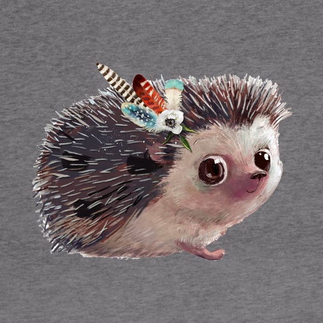 Adorable Hedgehog 4 by EveFarb